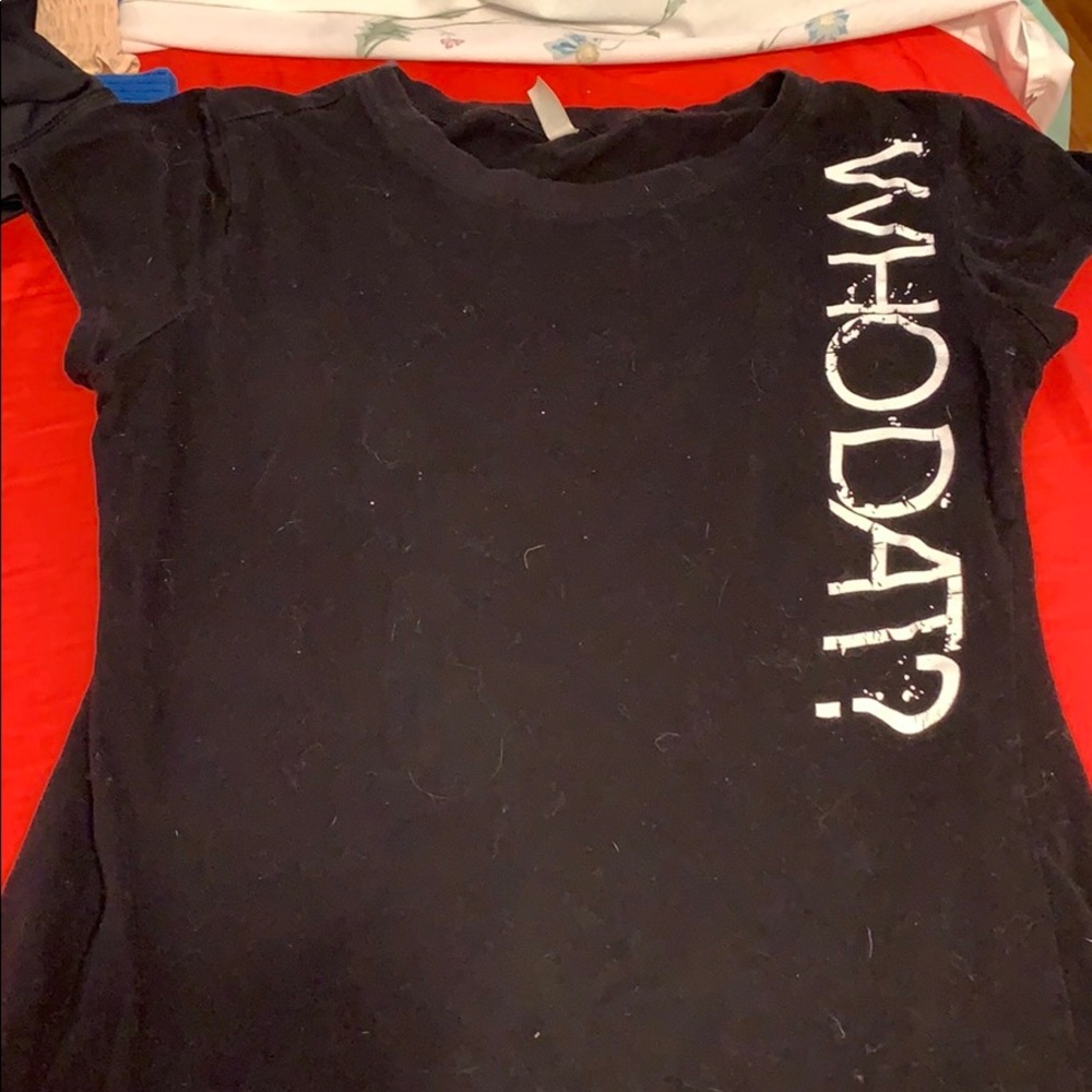 Saints Who Dat T-shirt